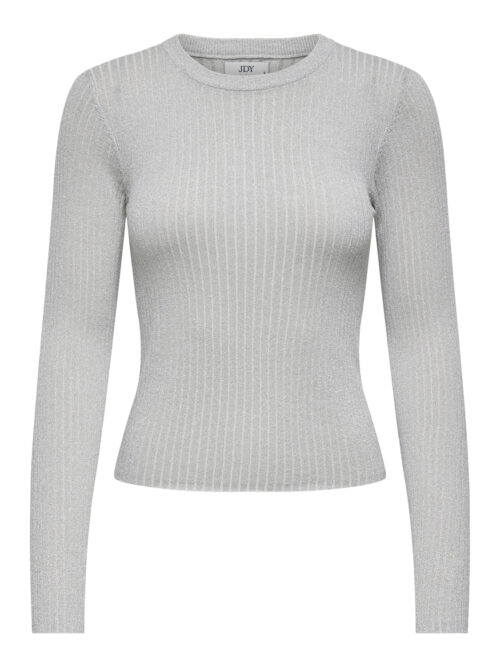 JDY JDYPLUM LUREX L/S O-NECK PULLOVER K