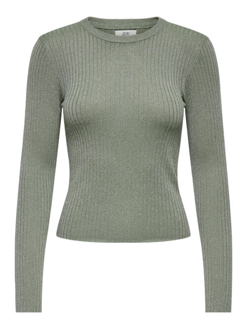 JDY JDYPLUM LUREX L/S O-NECK PULLOVER K