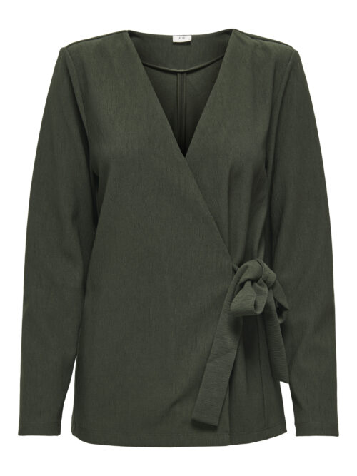 JDY JDYVILMA L/S WRAP TOP JRS
