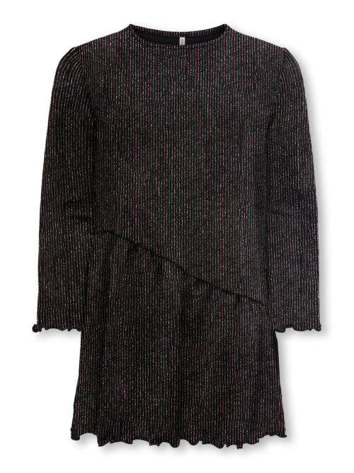 Kids Only KMGQUEEN L/S O-NECK GLITTER DRESS B