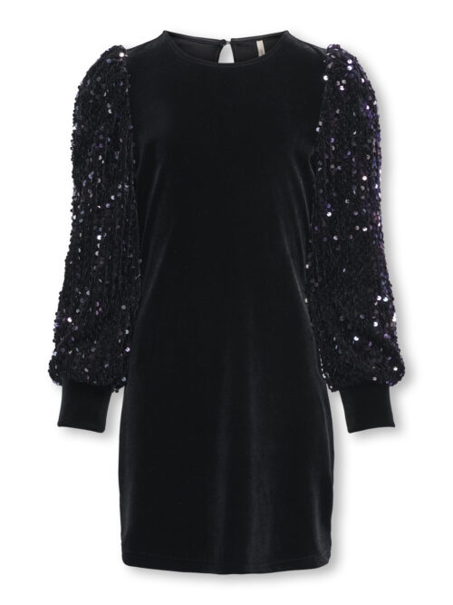 Kids Only KOGCONFIDENCE L/S SEQUINS DRESS JRS