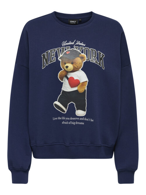 Kids Only KOGLINDA LIFE L/S BEAR O-NECK BOX S