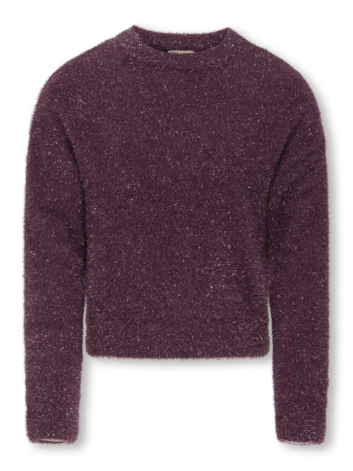 Kids Only KOGPIUMO GLITTER L/S O-NECK KNT