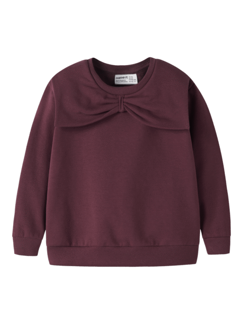 NAME IT NMFSOVEA LS NREG SWEAT BRU