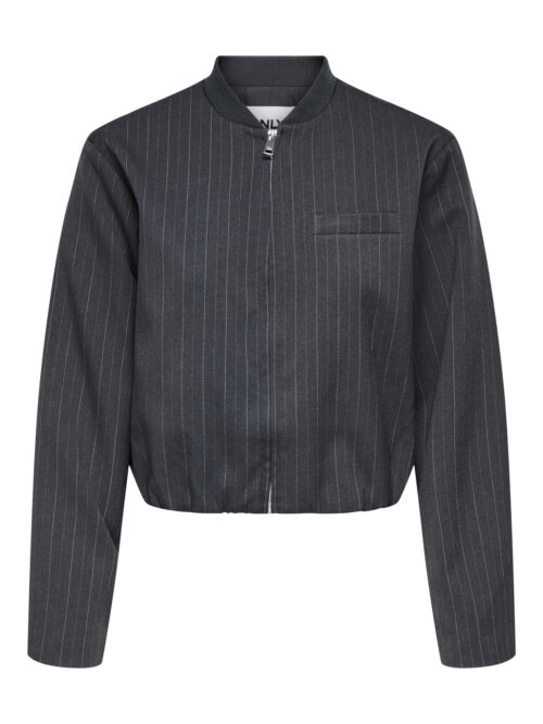 only ONLAGGIE LIFE L/S PINSTRIPE BOMBER