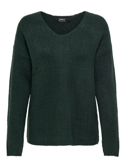 only ONLCAMILLA V-NECK L/S PULLOVER KNT