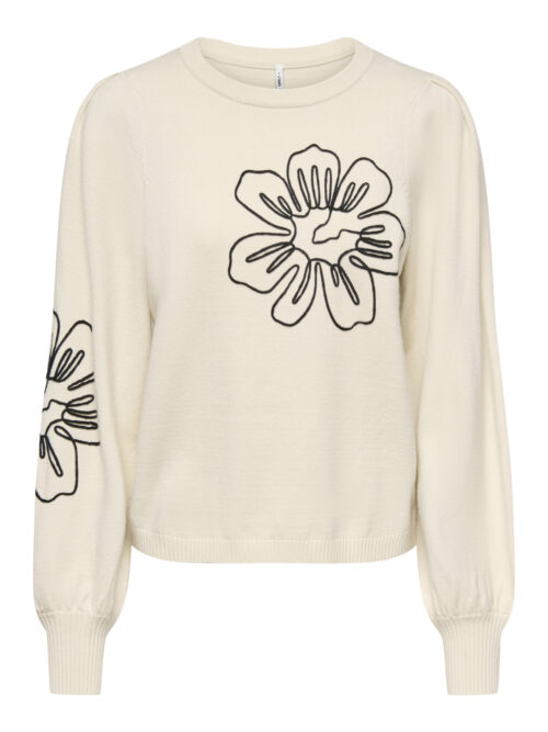 only ONLMAGNOLIA LS DETAIL PULLOVER KNT