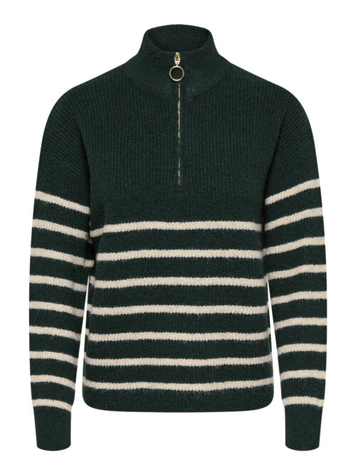 only ONLTOKYO L/S ZIP PULLOVER KNT NOOS