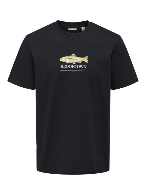 ONLY & SONS ONSFREDO OUTDOOR LIFE REG SS TEE