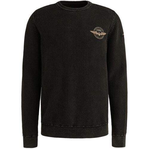 PME R-neck cotton garment dye stone wa