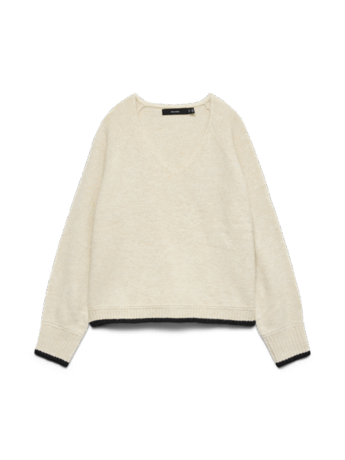 Vero Moda VMAQUARIUS LS V-NECK RAGLAN PULLOVE