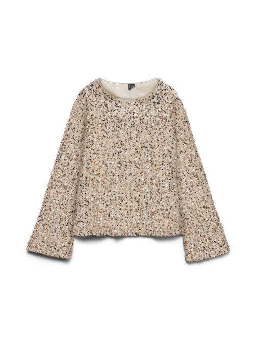 Vero Moda VMBELLA LS BOATNECK SQ TOP JRS GA