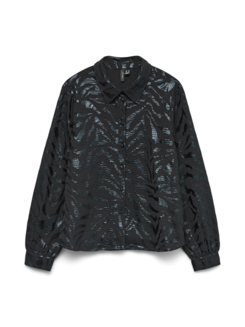 Vero Moda VMCARLA FOIL L/S SHIRT WVN GA