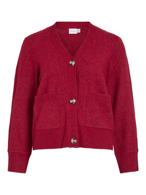 VILA VIMIRAZ V-NECK L/S KNIT CARDIGAN/PB