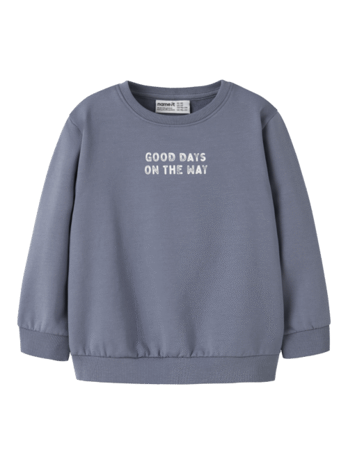 NAME IT NMMSLADE LS NREG SWEAT BRU