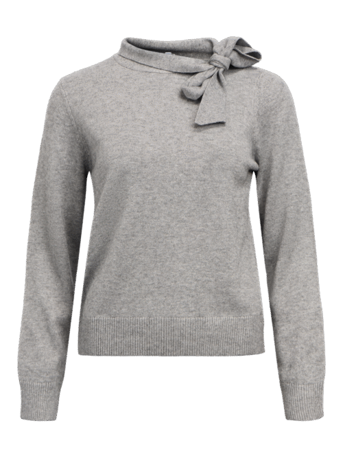 Object OBJTHESS L/S RE BOW KNIT PULLOVER N